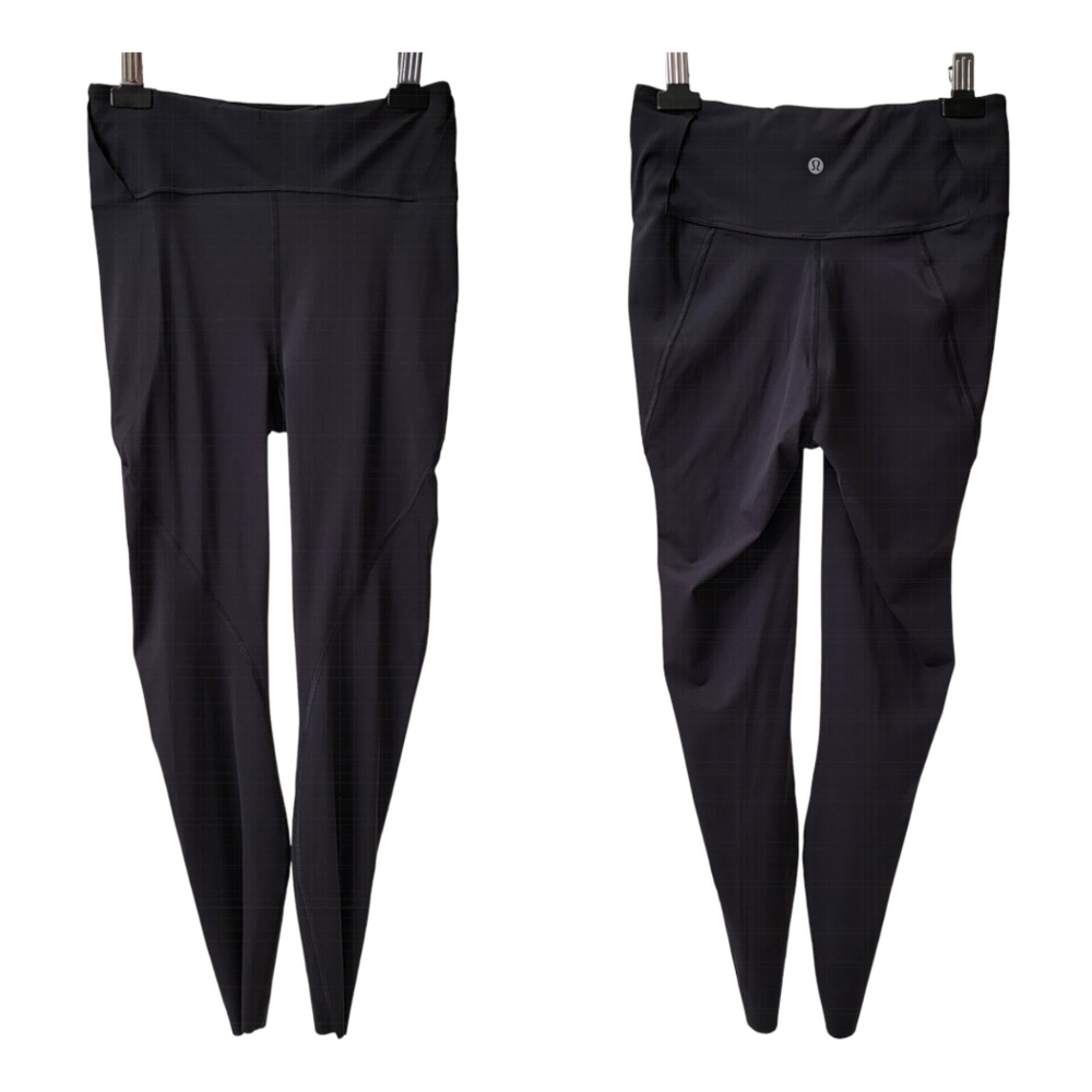 Lululemon Black 25" Legging with Belt Loops Size 6